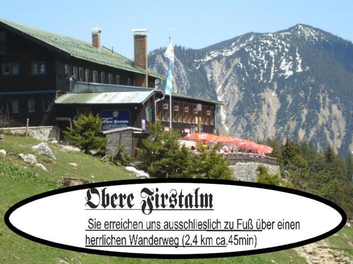 Berggasthof Obere Firstalm Schliersee Exterior photo